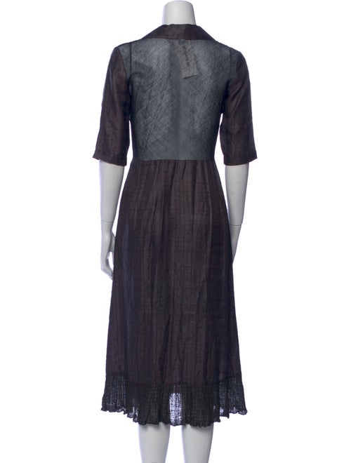 Dosa Silk Midi Length Dress