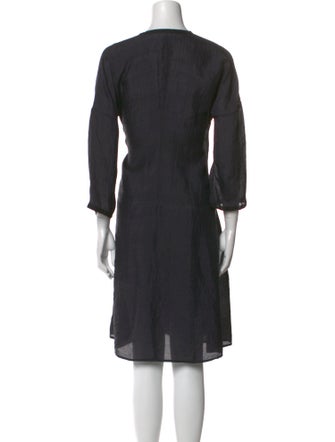 Dosa Silk Knee-Length Dress