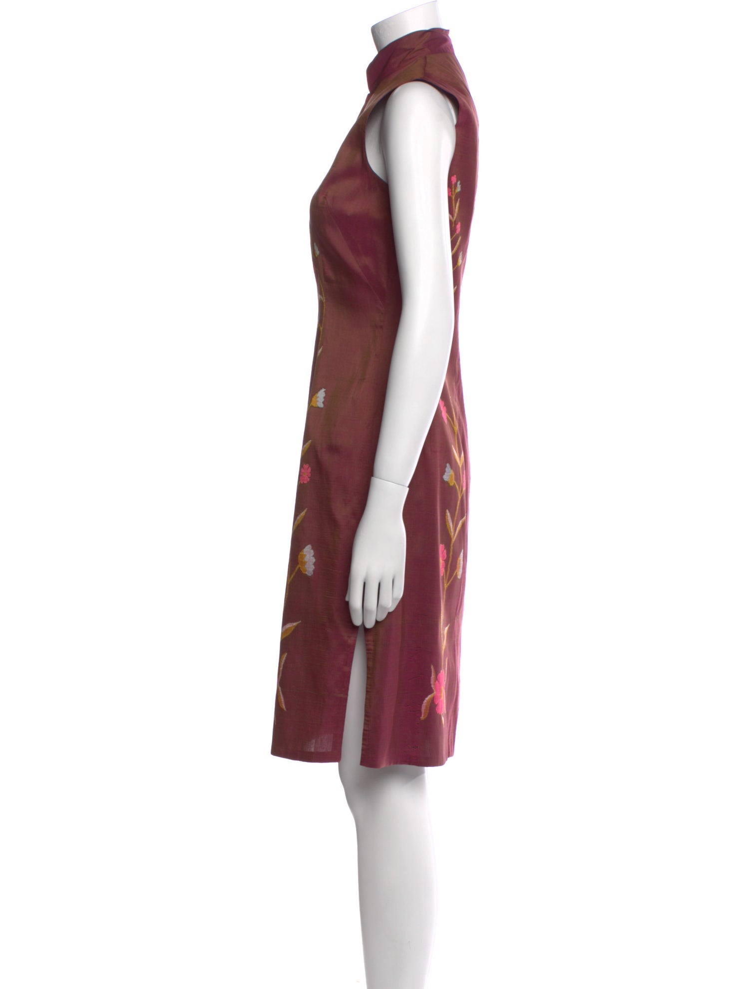 Dosa Silk Midi Length Dress