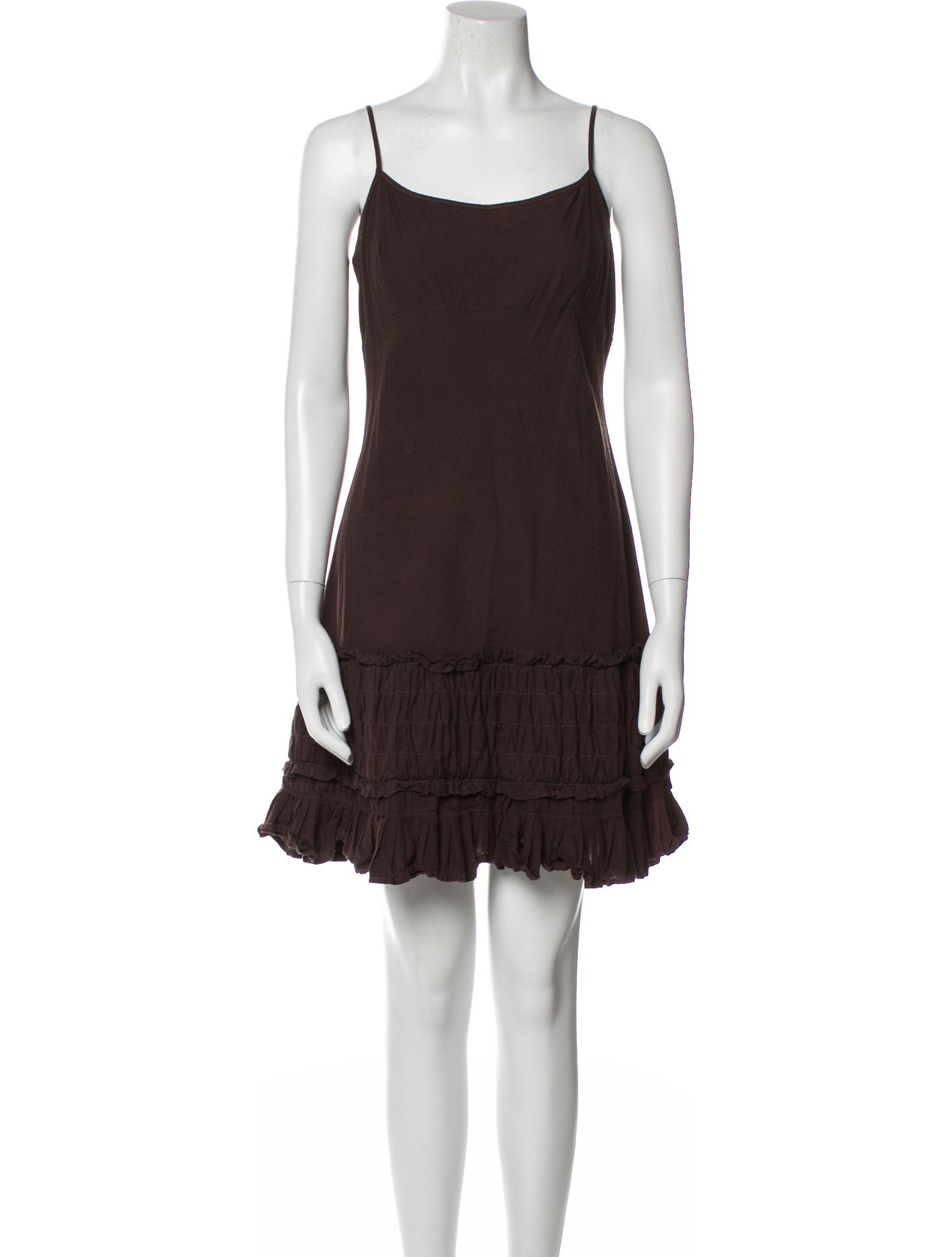 Dosa Square Neckline Mini Dress