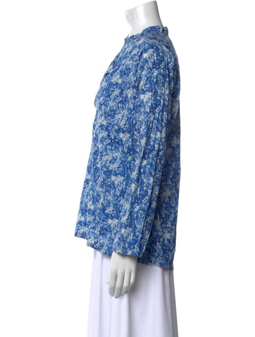 Dosa Floral Print V-Neck Blouse