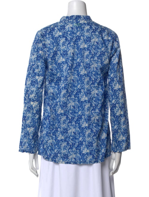 Dosa Floral Print V-Neck Blouse