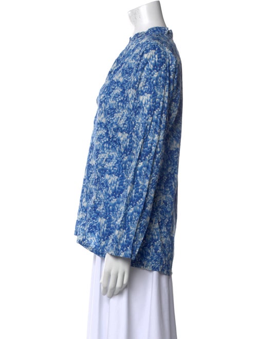 Dosa Floral Print V-Neck Blouse