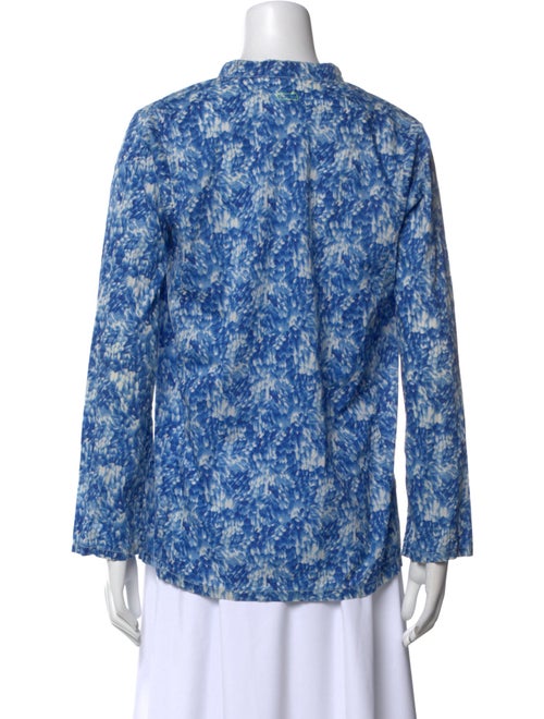 Dosa Floral Print V-Neck Blouse