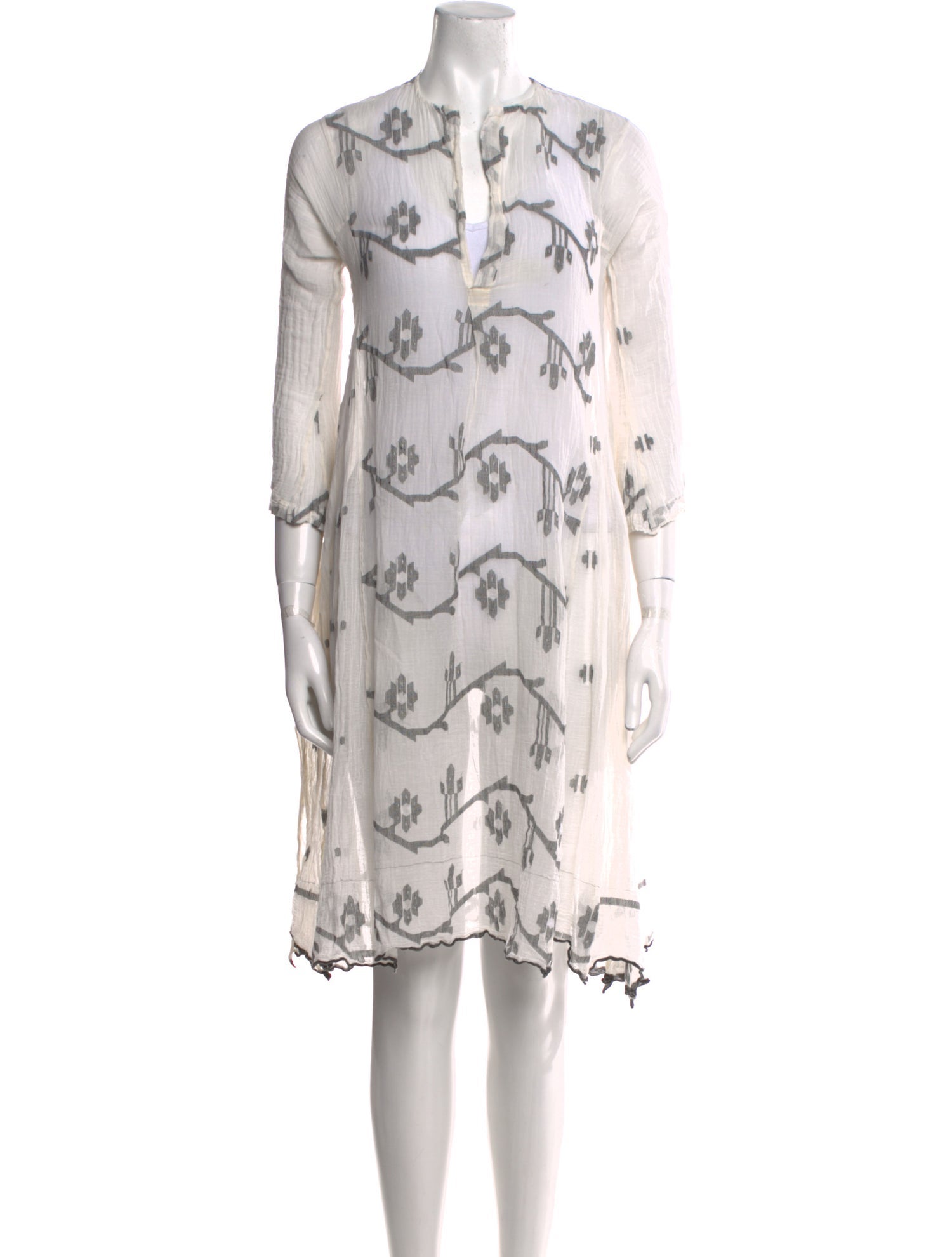 Dosa Printed Knee-Length Dress