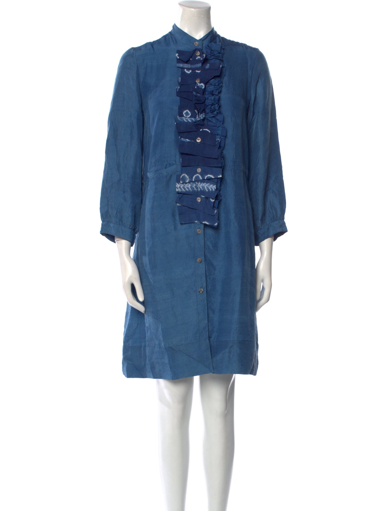 Dosa Silk Knee-Length Dress