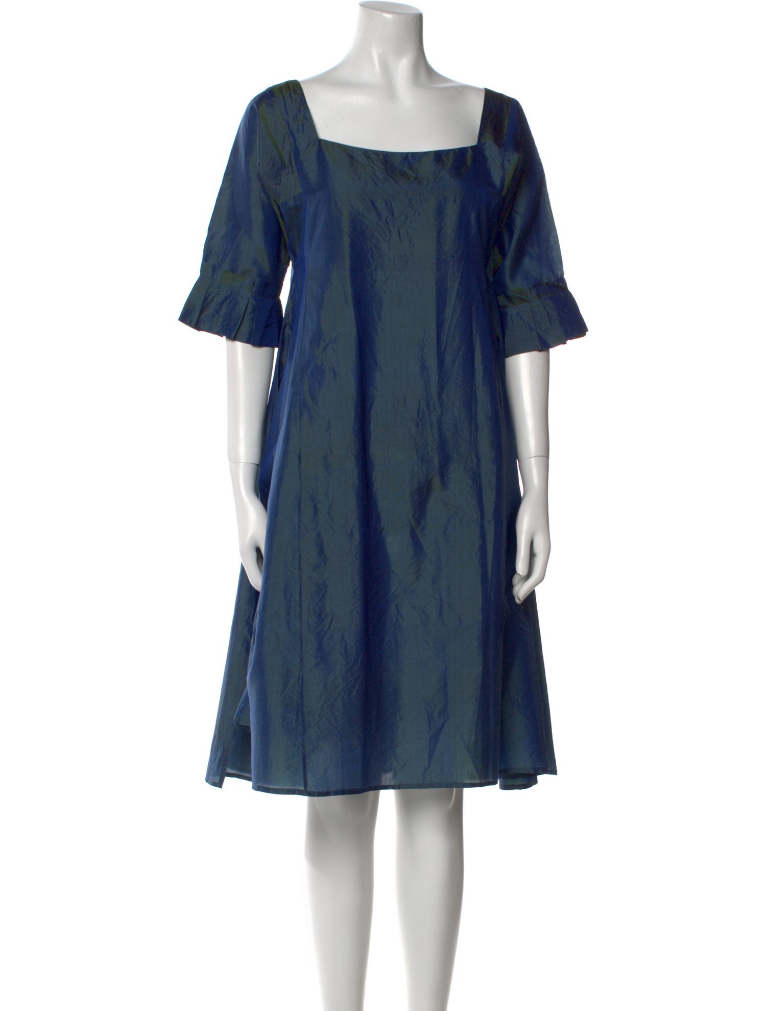 Dosa Silk Knee-Length Dress