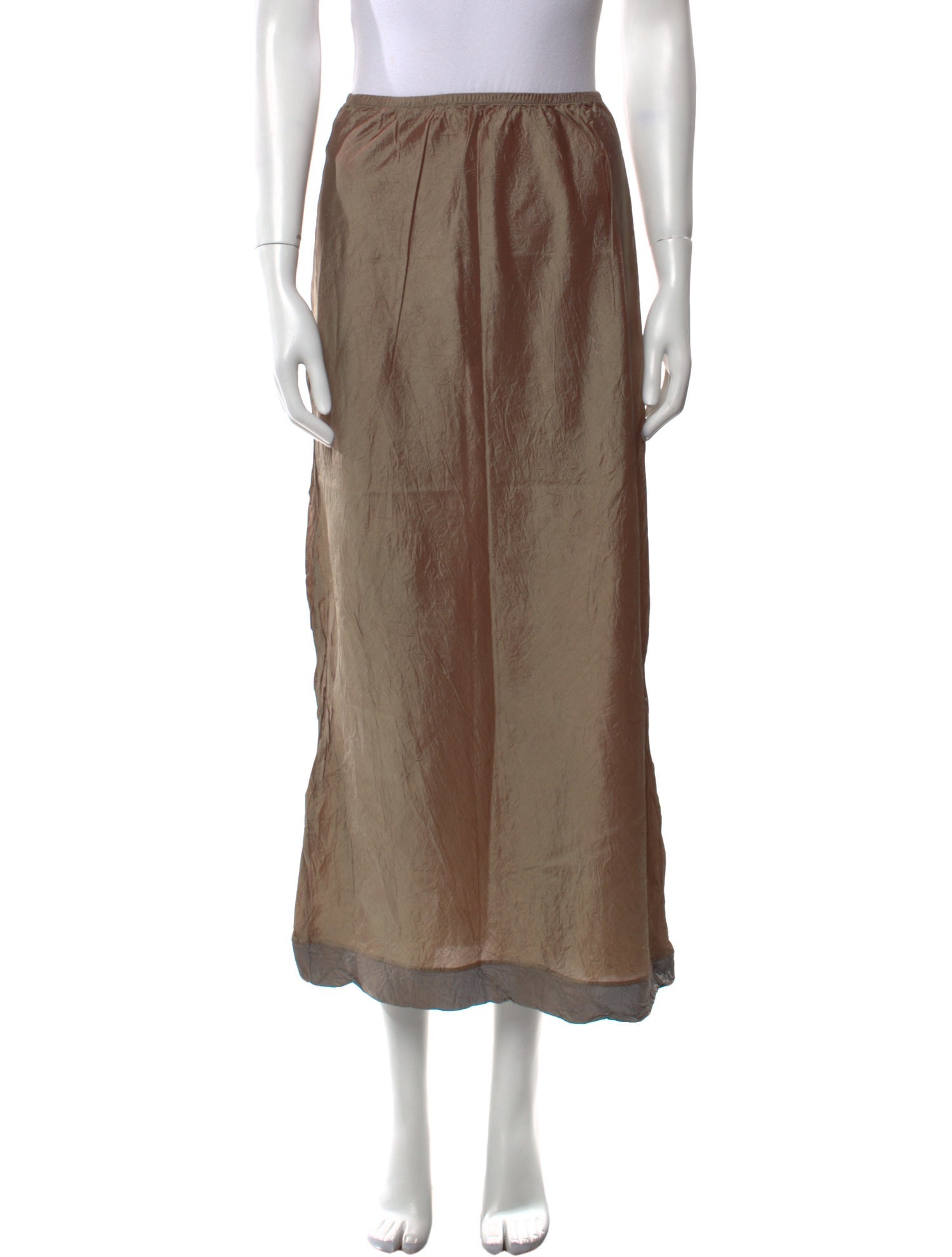 Dosa Silk Midi Length Skirt