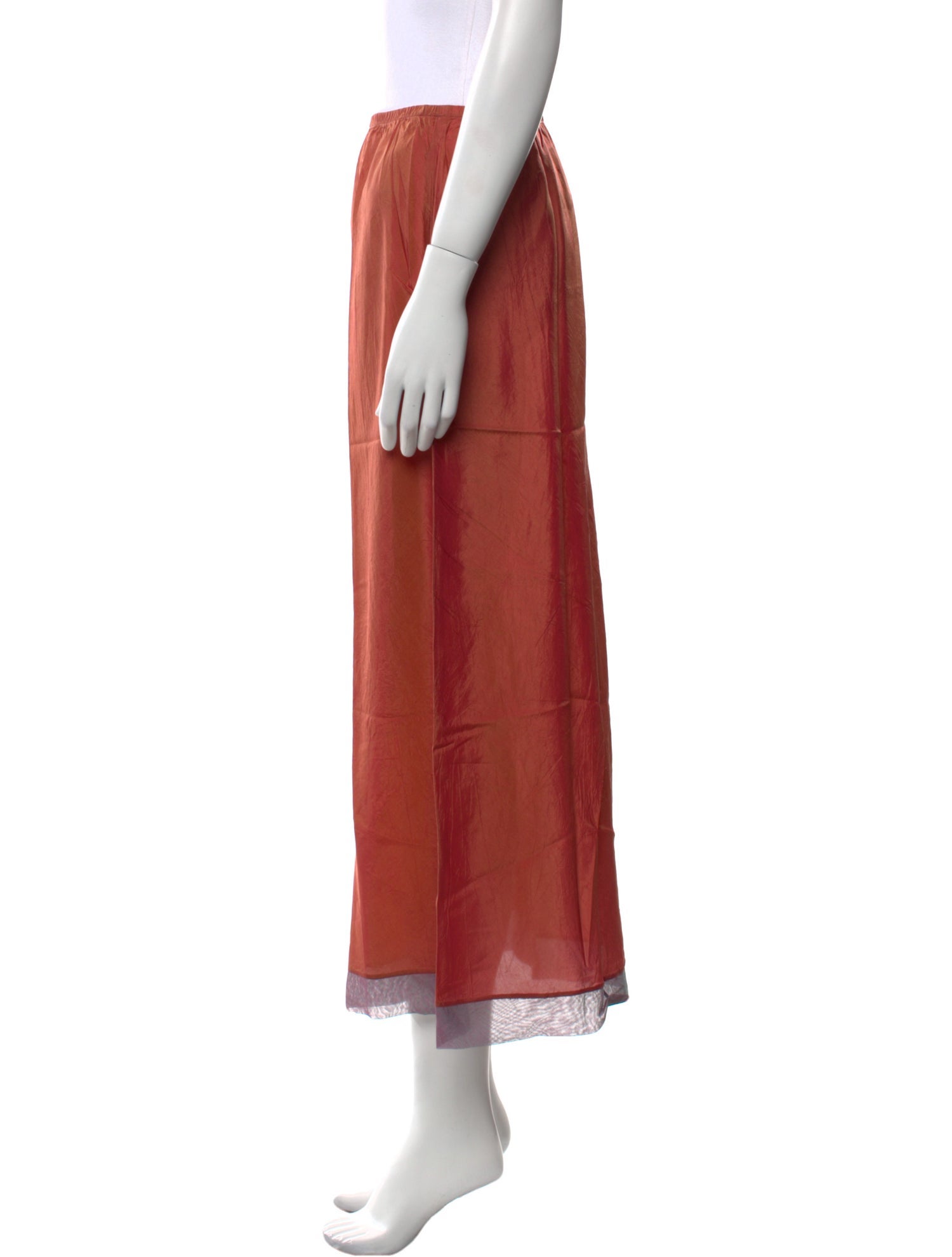 Dosa Silk Midi Length Skirt