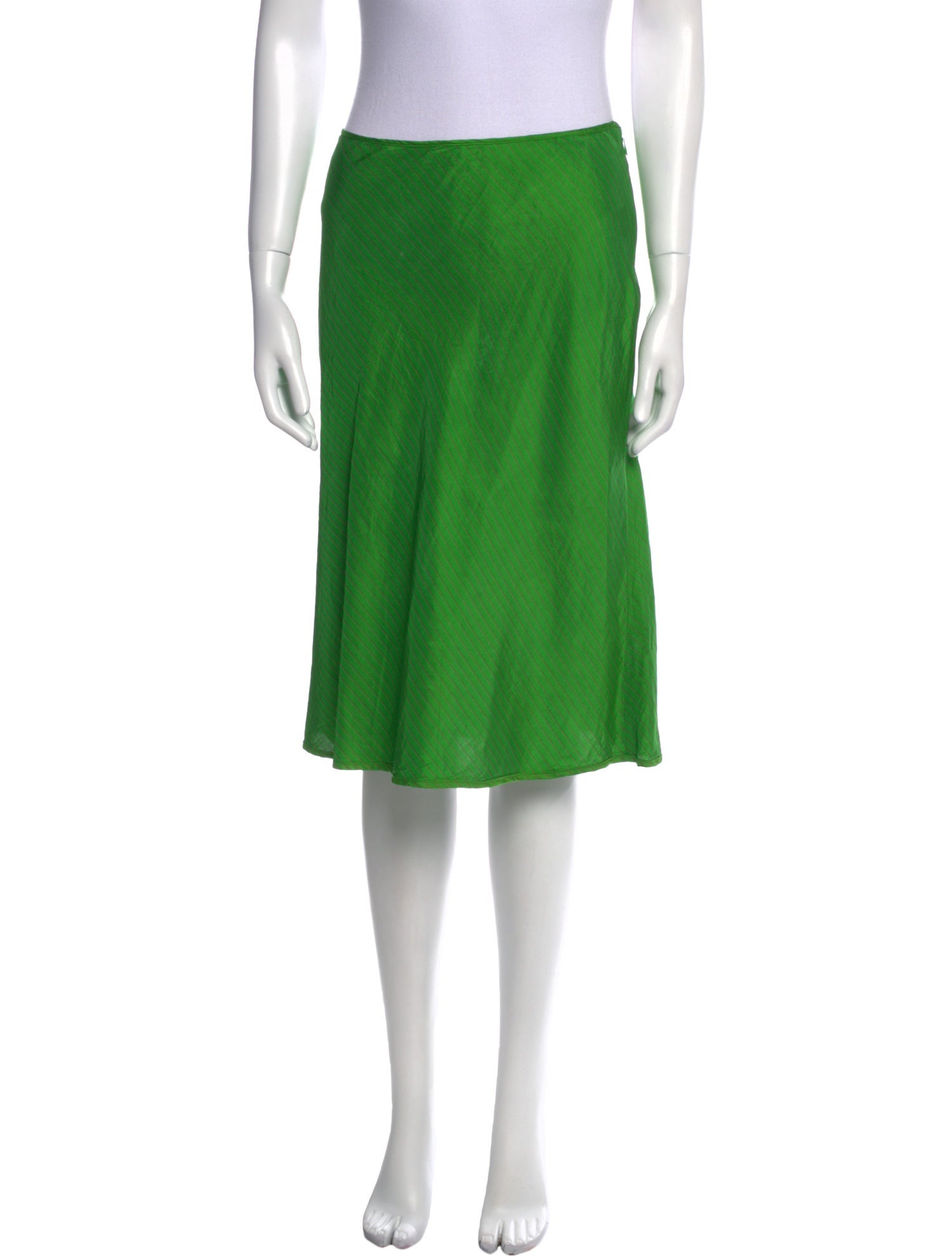 Dosa Silk Knee-Length Skirt