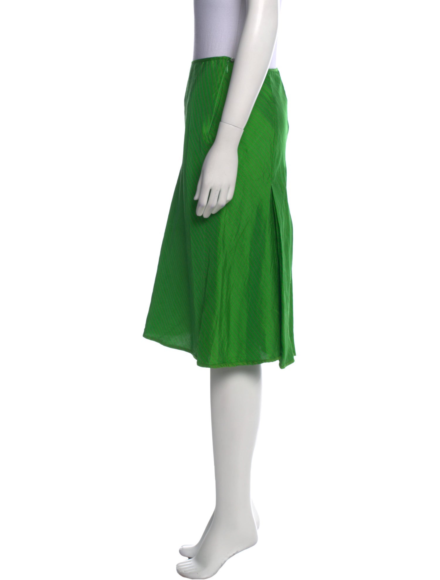 Dosa Silk Knee-Length Skirt