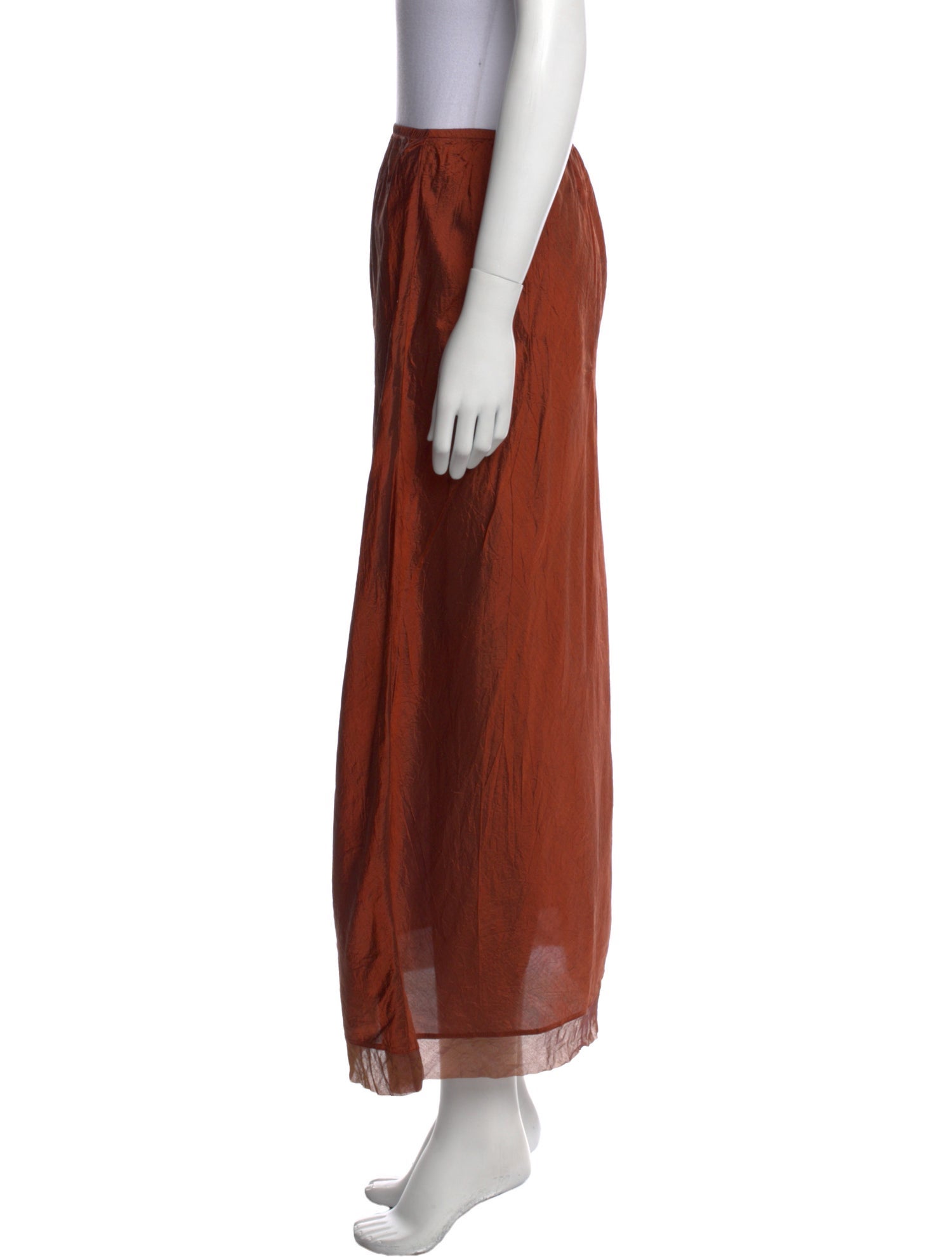 Dosa Silk Midi Length Skirt