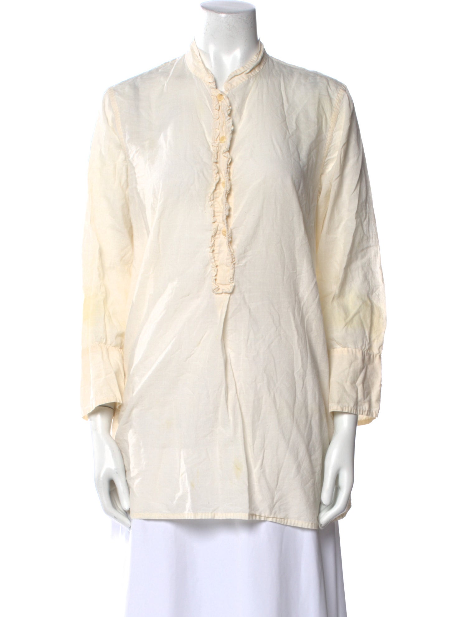 Dosa V-Neck Three-Quarter Sleeve Tunic