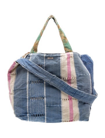 Pre-owned Dosa Tote In Blue