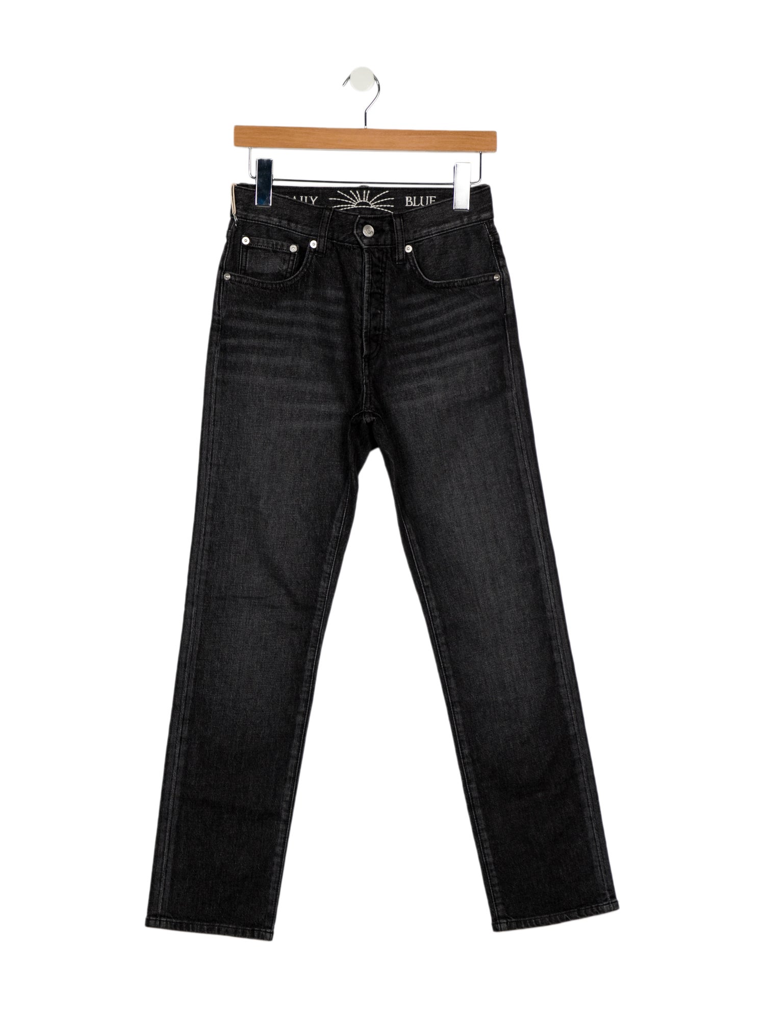 Daily Blue Mid-Rise Straight Leg Jeans w/ Tags
