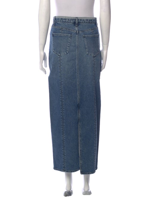 Daily Blue Midi Length Skirt