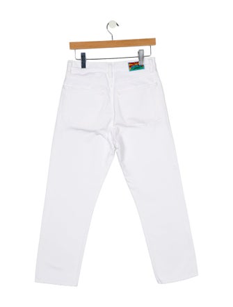 Daily Blue High-Rise Straight Leg Jeans