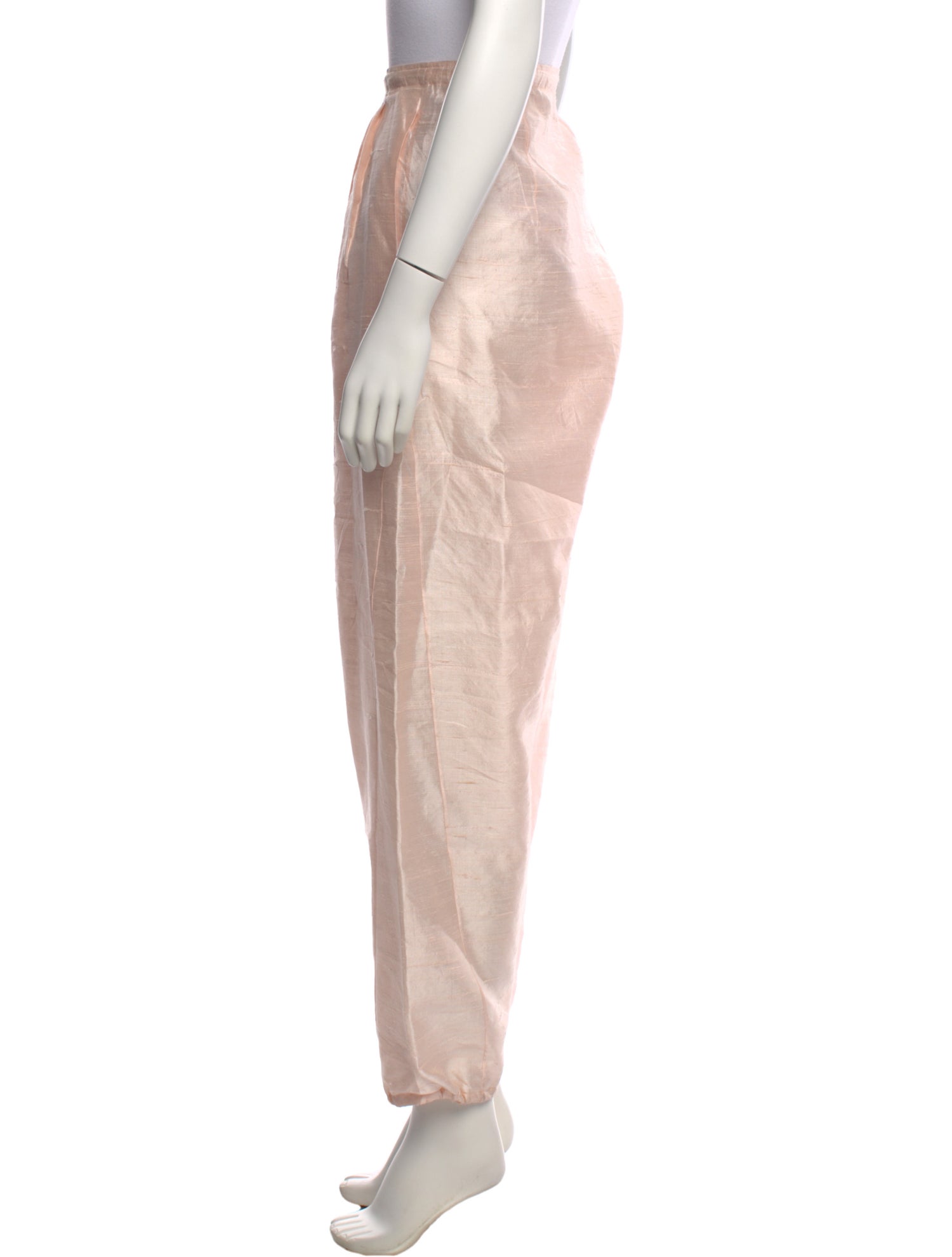 Datura Silk Straight Leg Pants