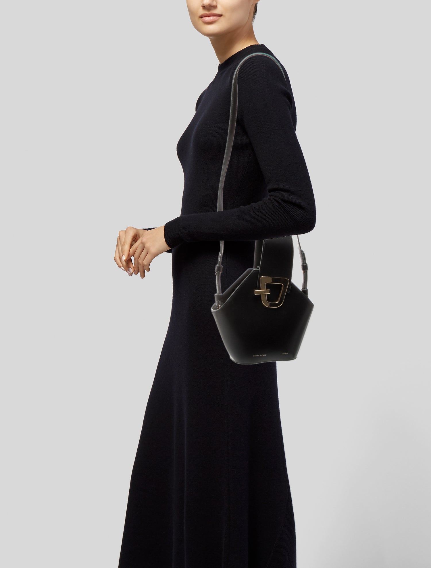 Danse Lente Leather Shoulder Bag