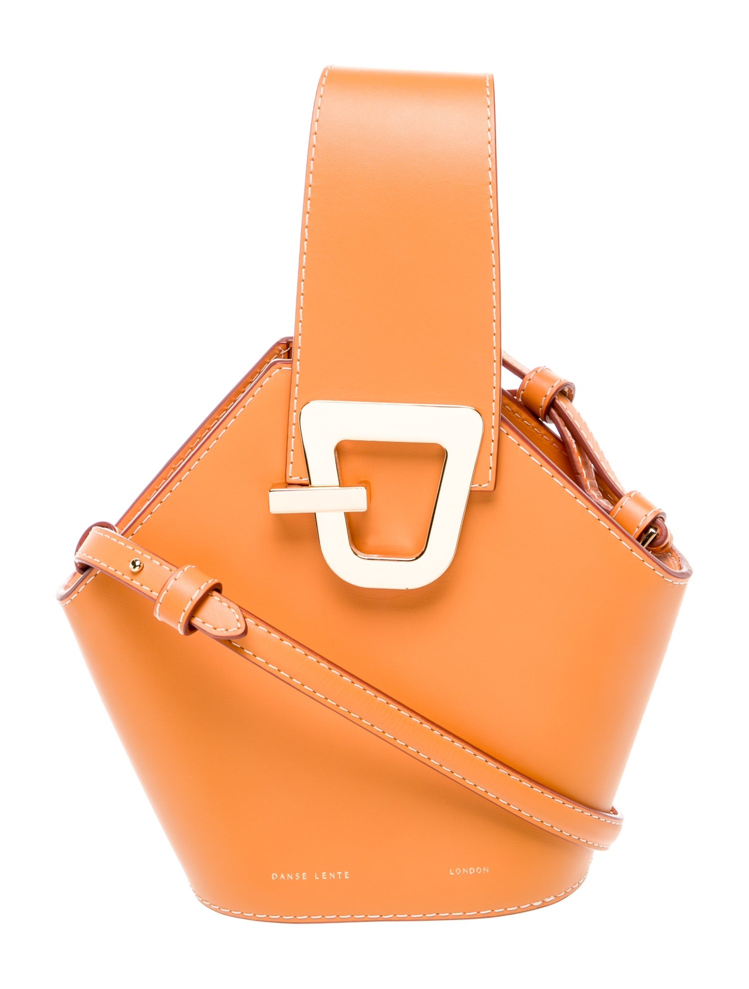 Danse Lente Leather Top Handle Bag