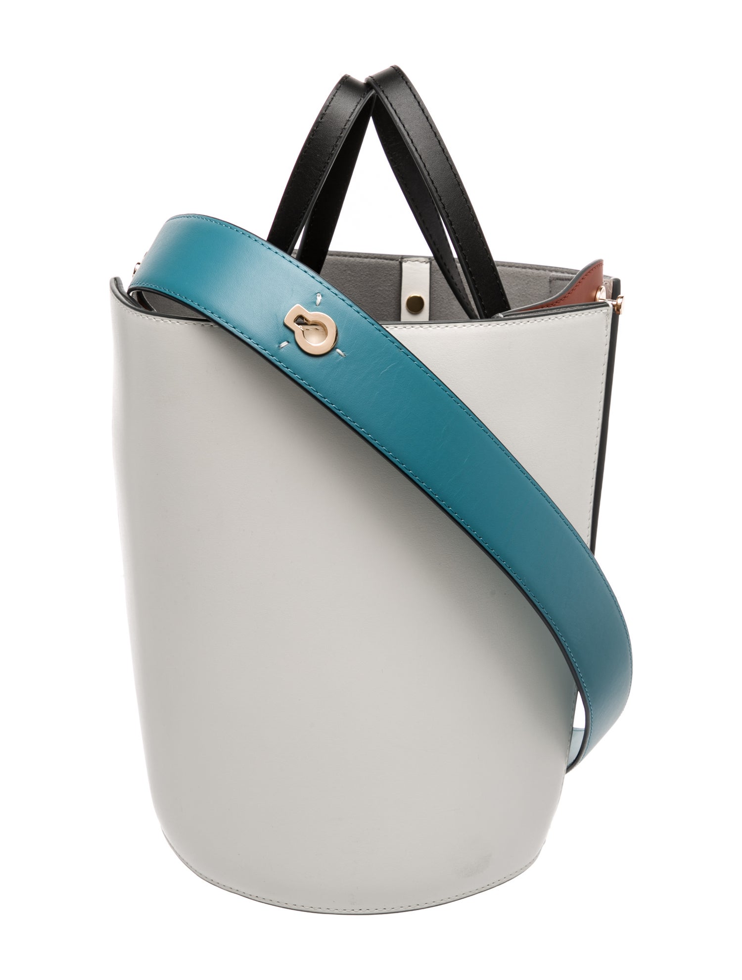 Danse Lente Leather Bucket Bag