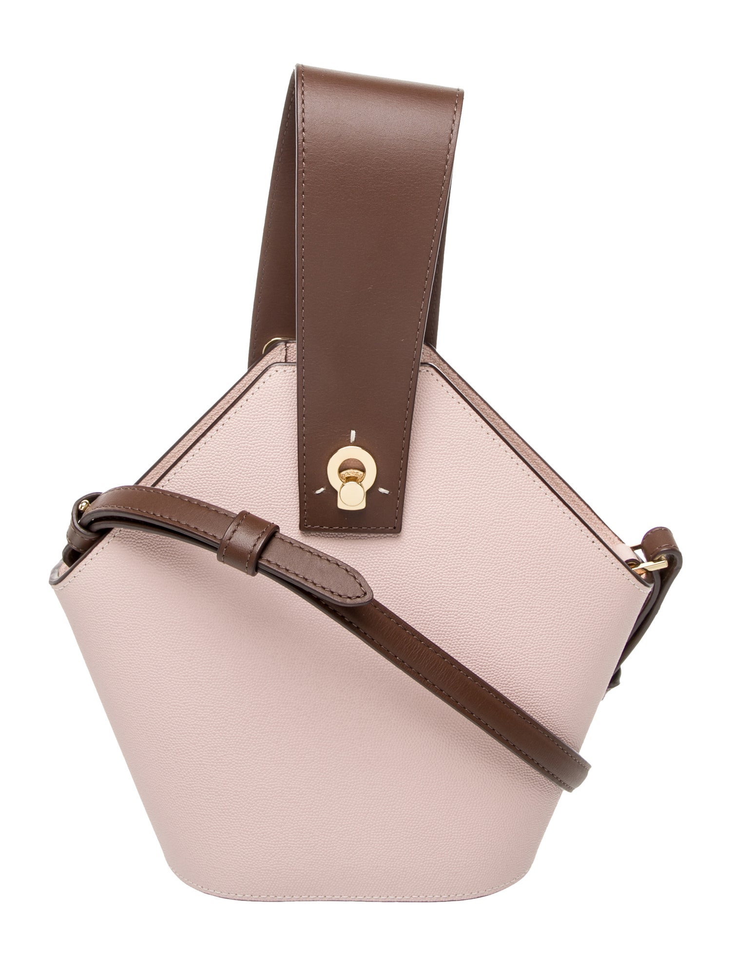 Danse Lente Leather Bucket Bag