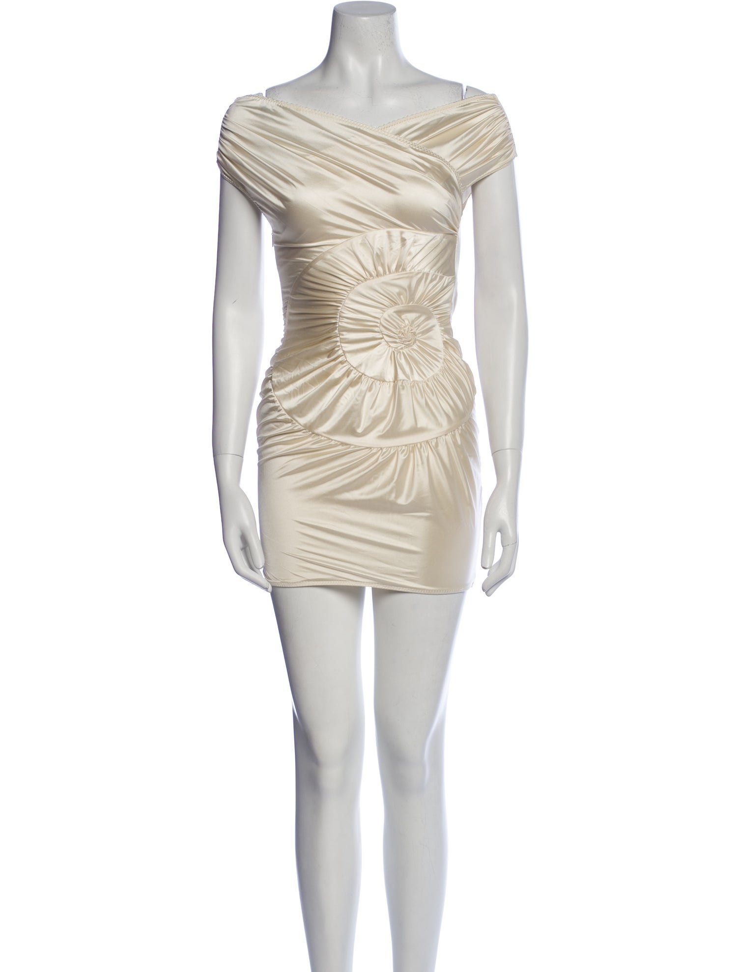 DATT Cowl Neck Mini Dress