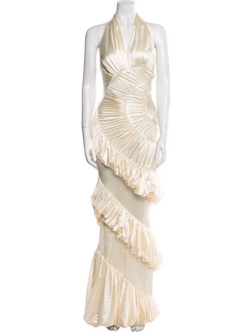 DATT Halterneck Long Dress