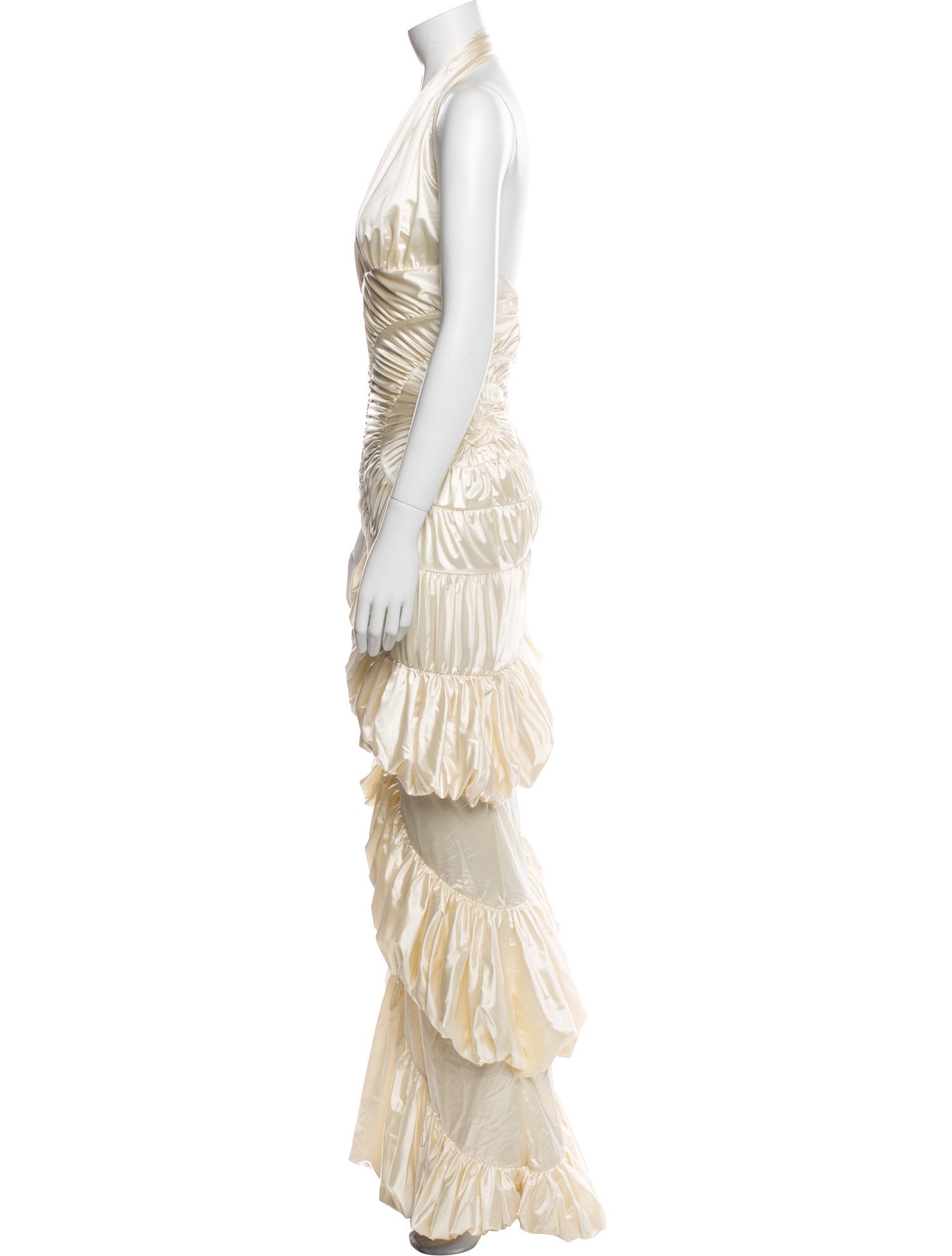 DATT Halterneck Long Dress