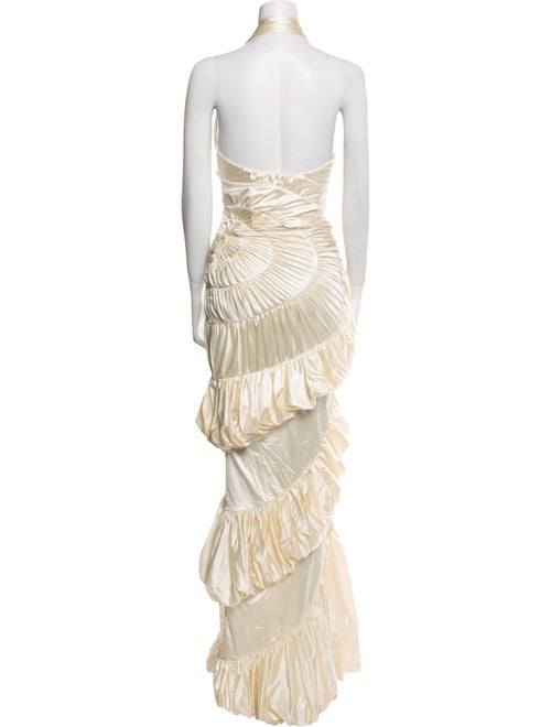 DATT Halterneck Long Dress