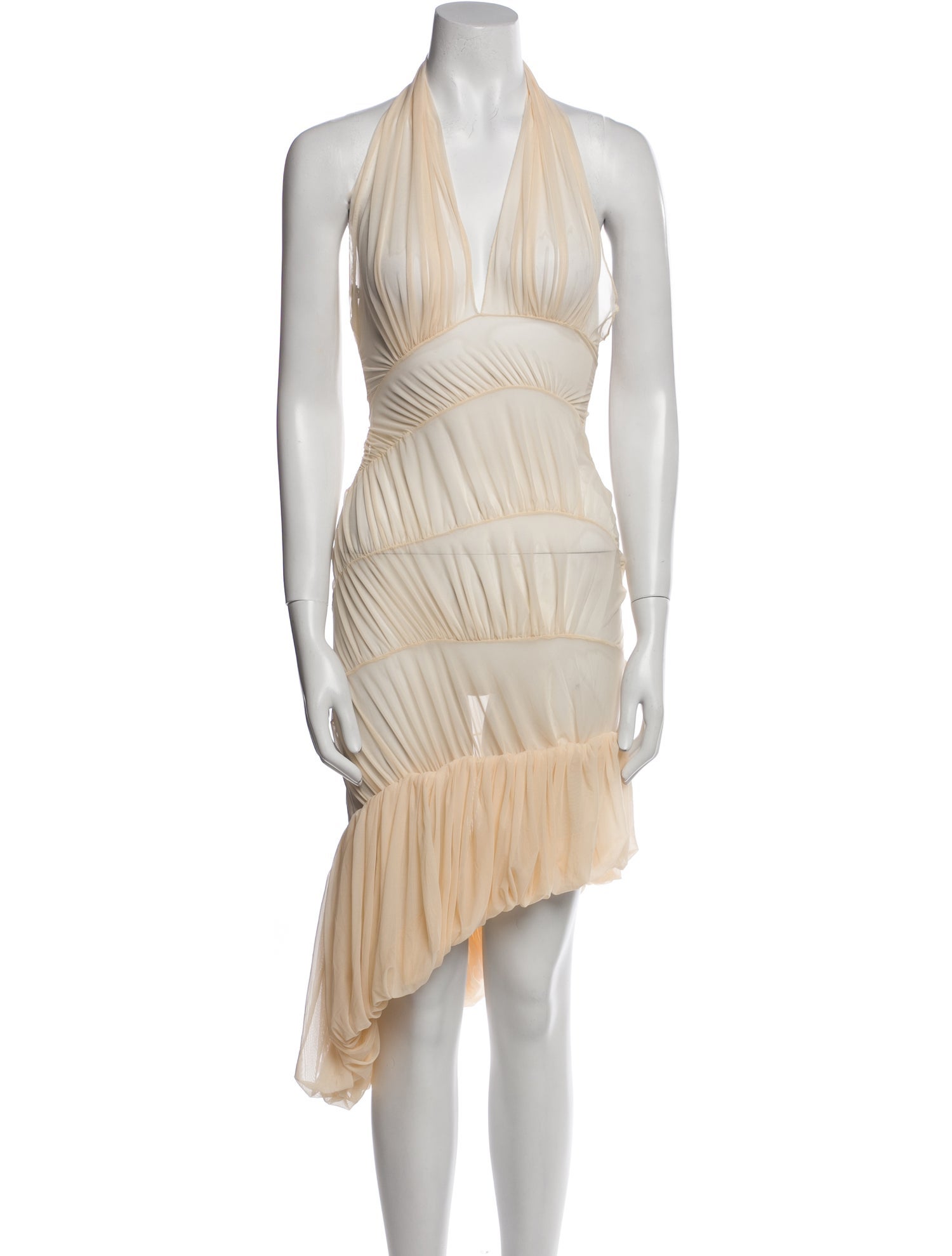 DATT Halterneck Midi Length Dress