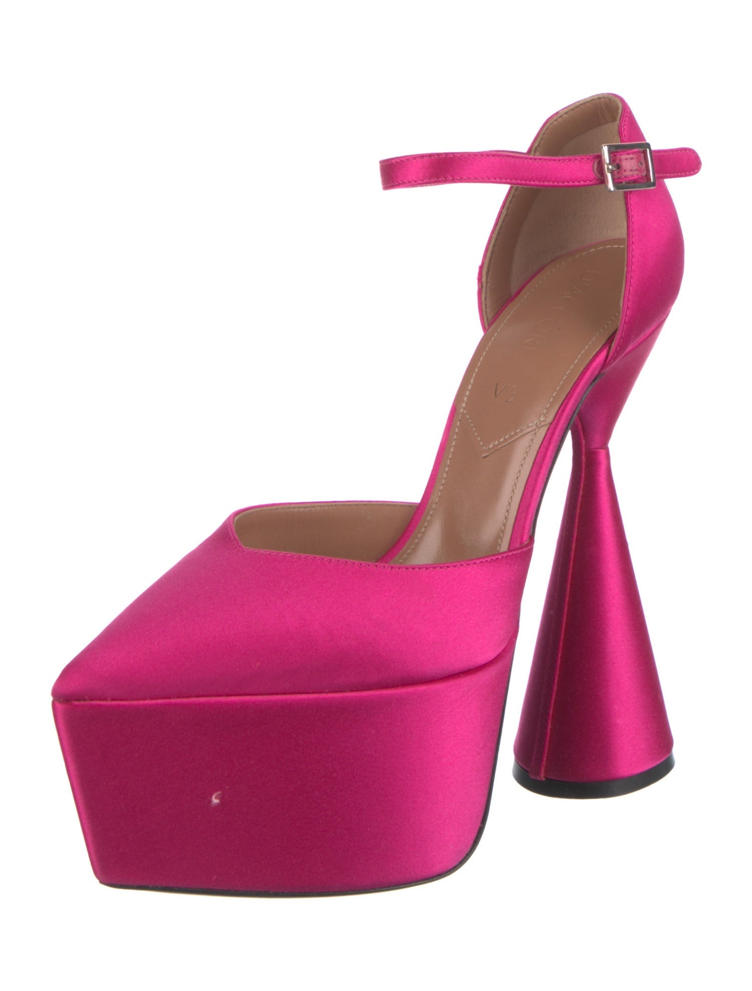 D'accori Satin D'Orsay Pumps