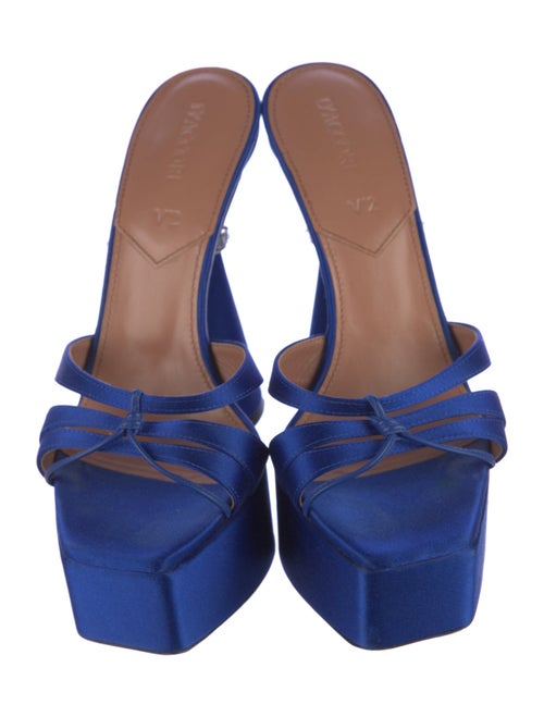 D'accori Satin Crystal Embellishments Slides