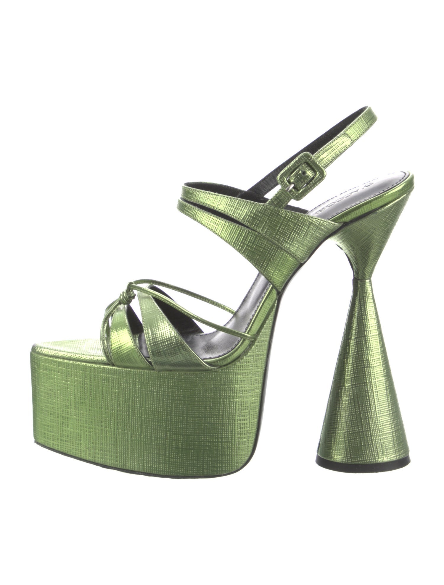 D'accori Leather Slingback Sandals