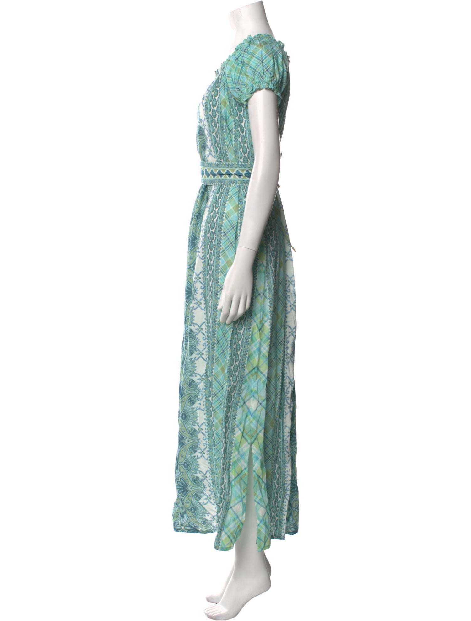 D'Ascoli Printed Long Dress