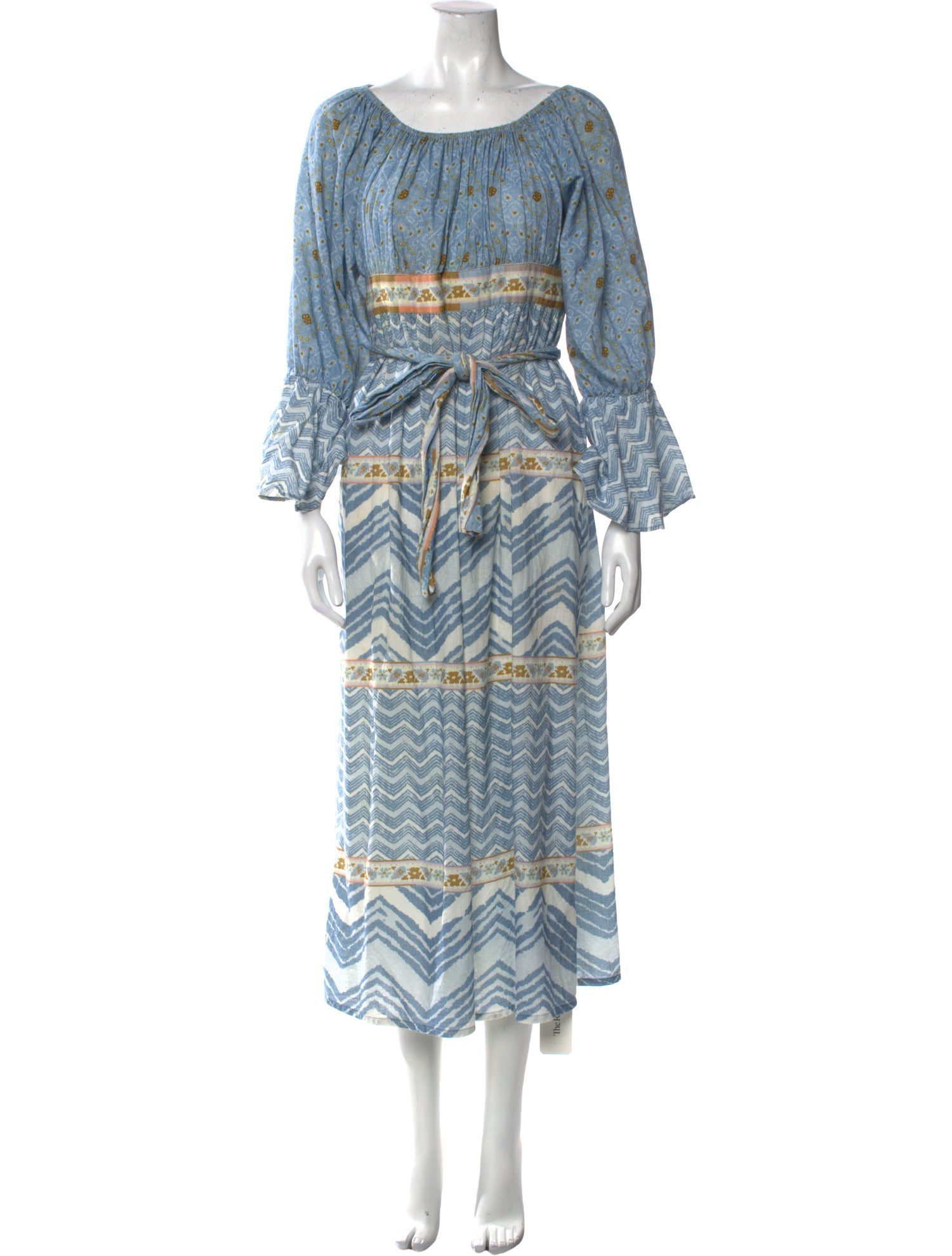 D'Ascoli Printed Midi Length Dress