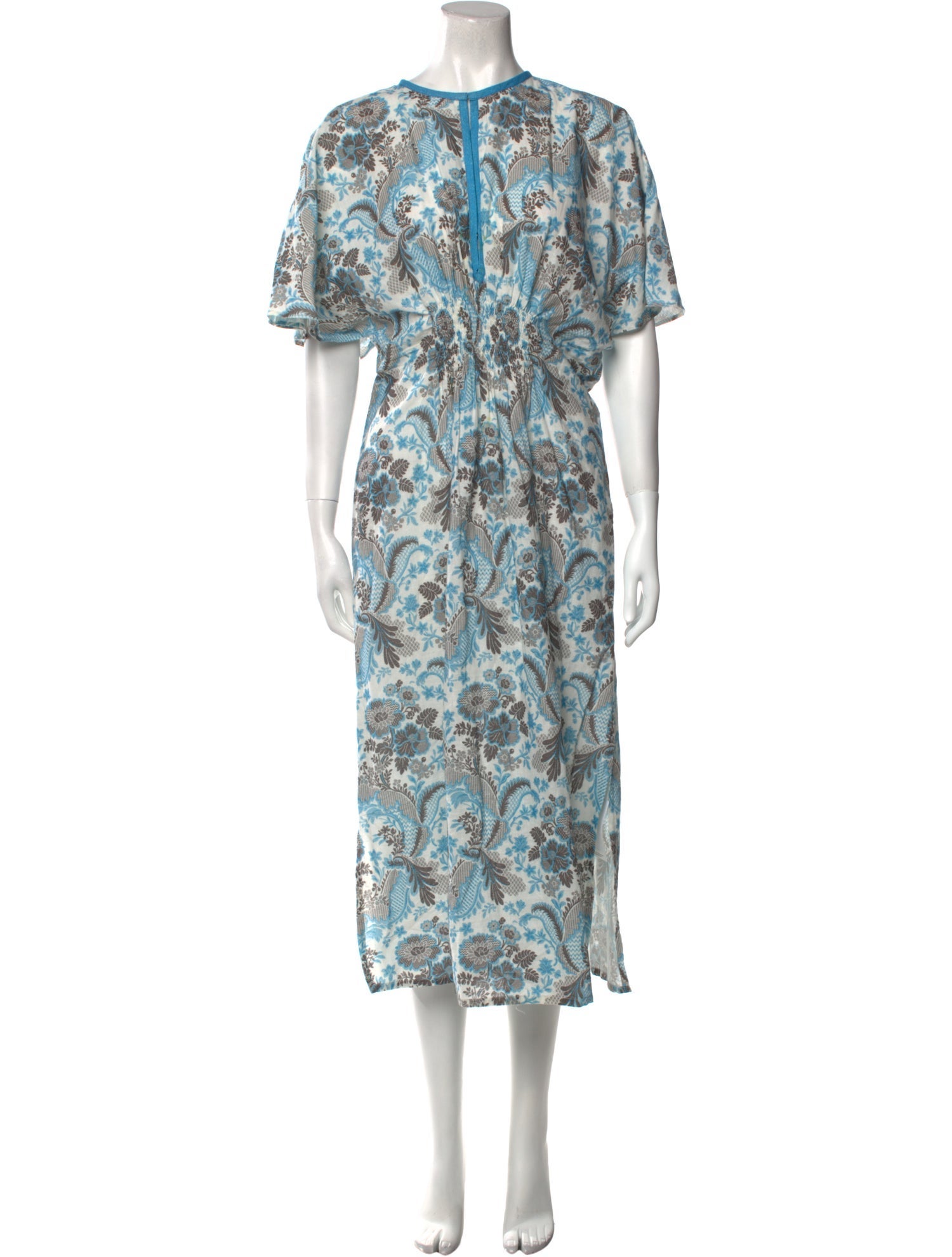 D'Ascoli Printed Midi Length Dress