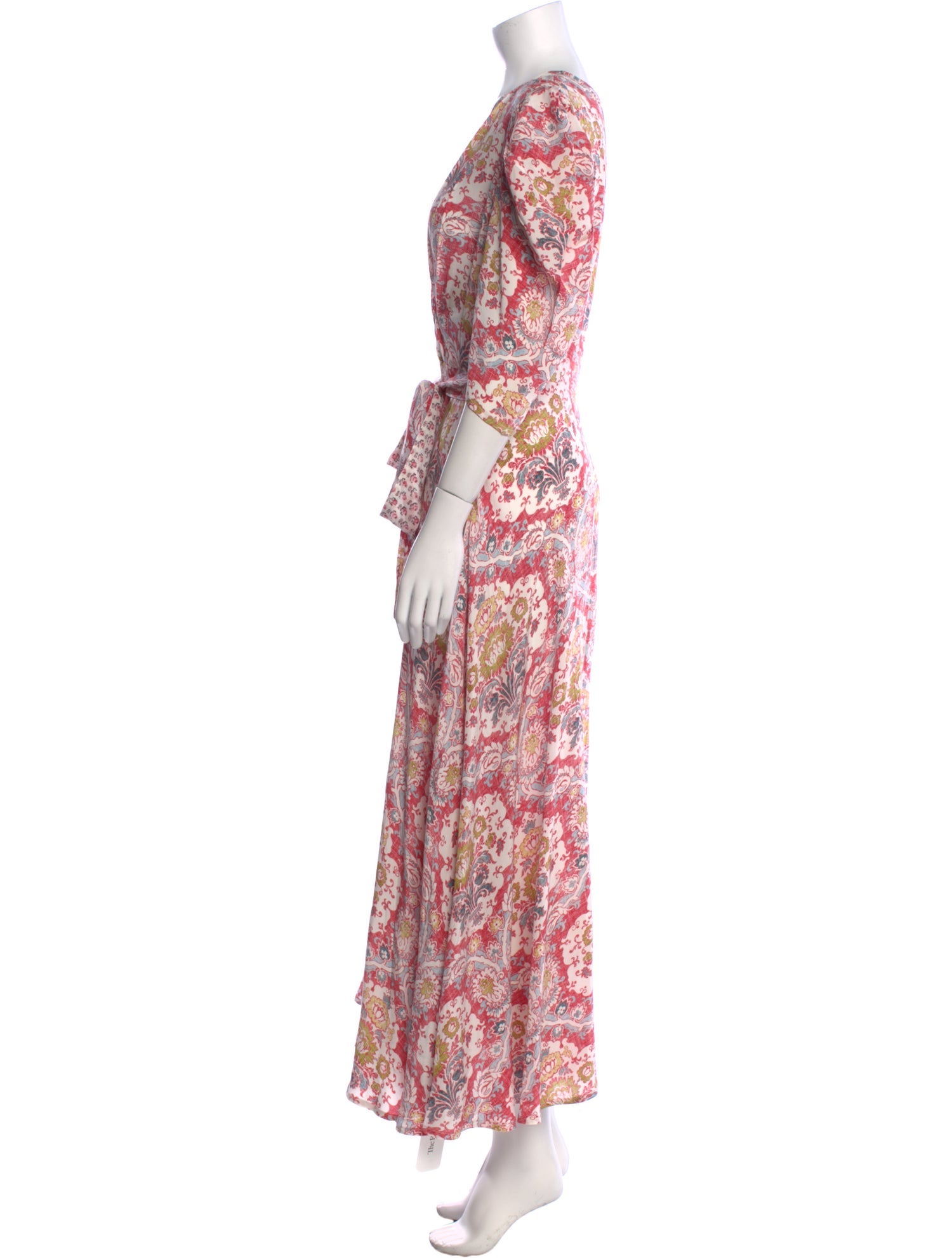D'Ascoli Silk Long Dress