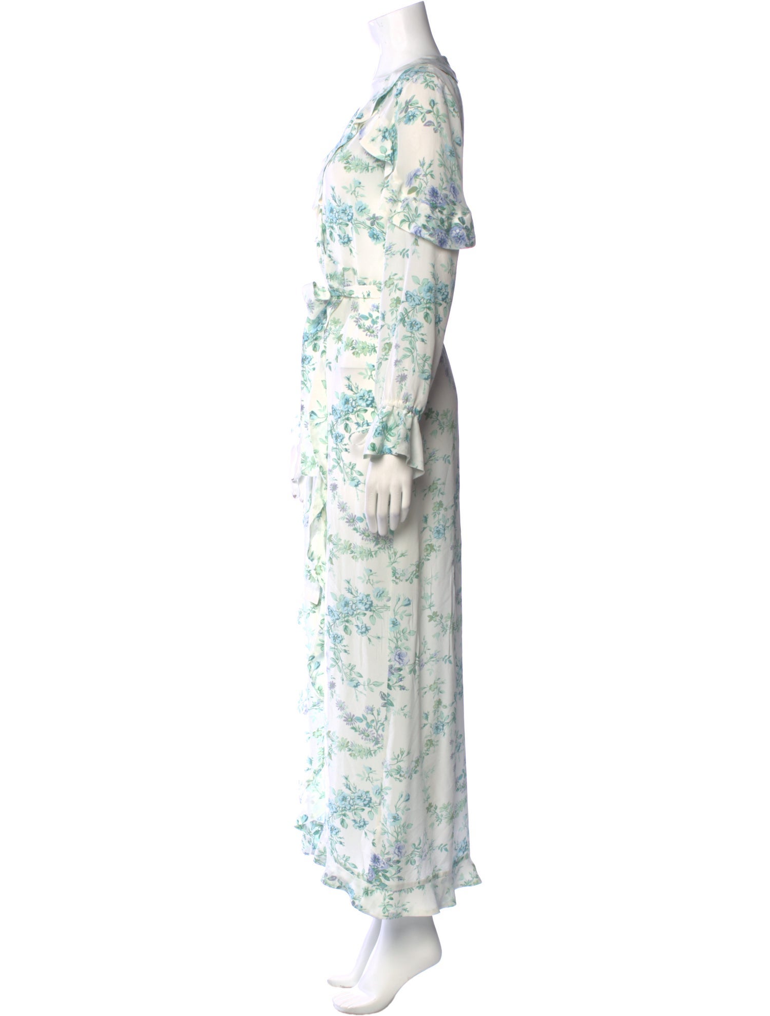 D'Ascoli Silk Long Dress