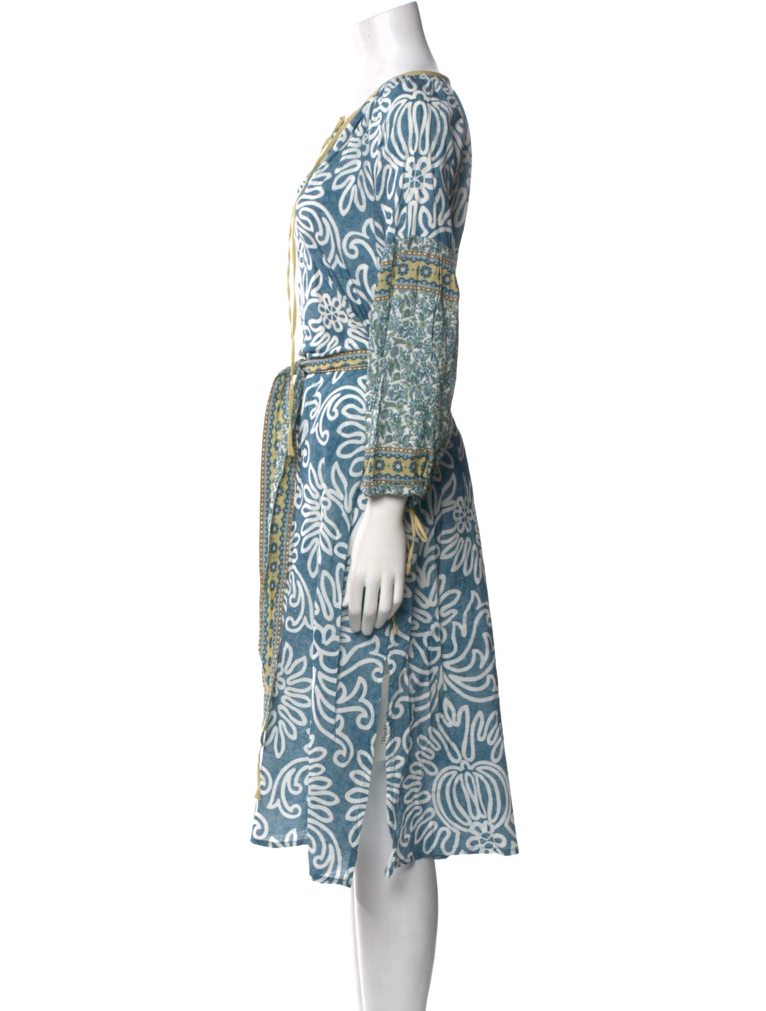 D'Ascoli Printed Midi Length Dress