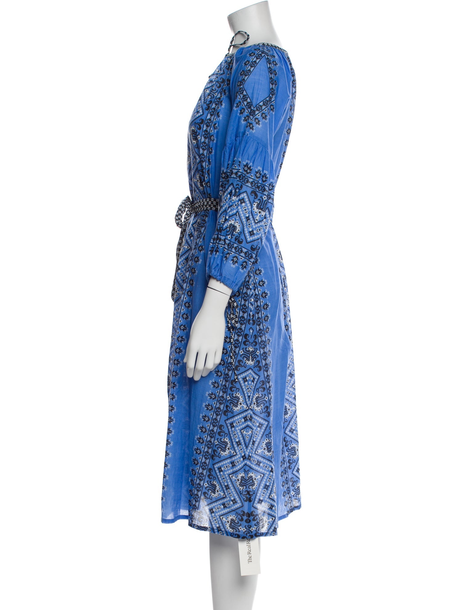 D'Ascoli Printed Midi Length Dress