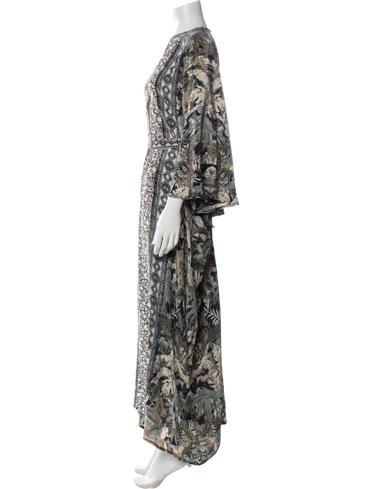 D'Ascoli Silk Long Dress