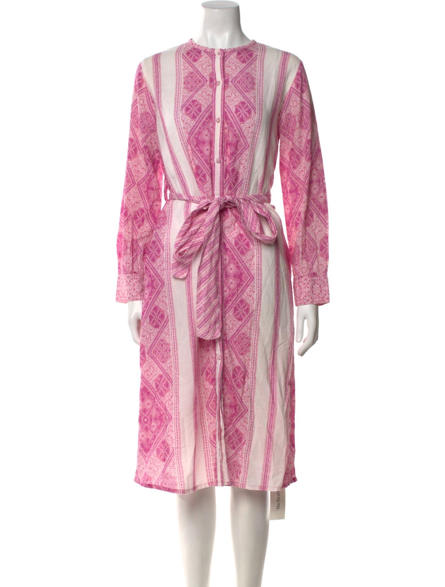 D'Ascoli Paisley Print Midi Length Dress