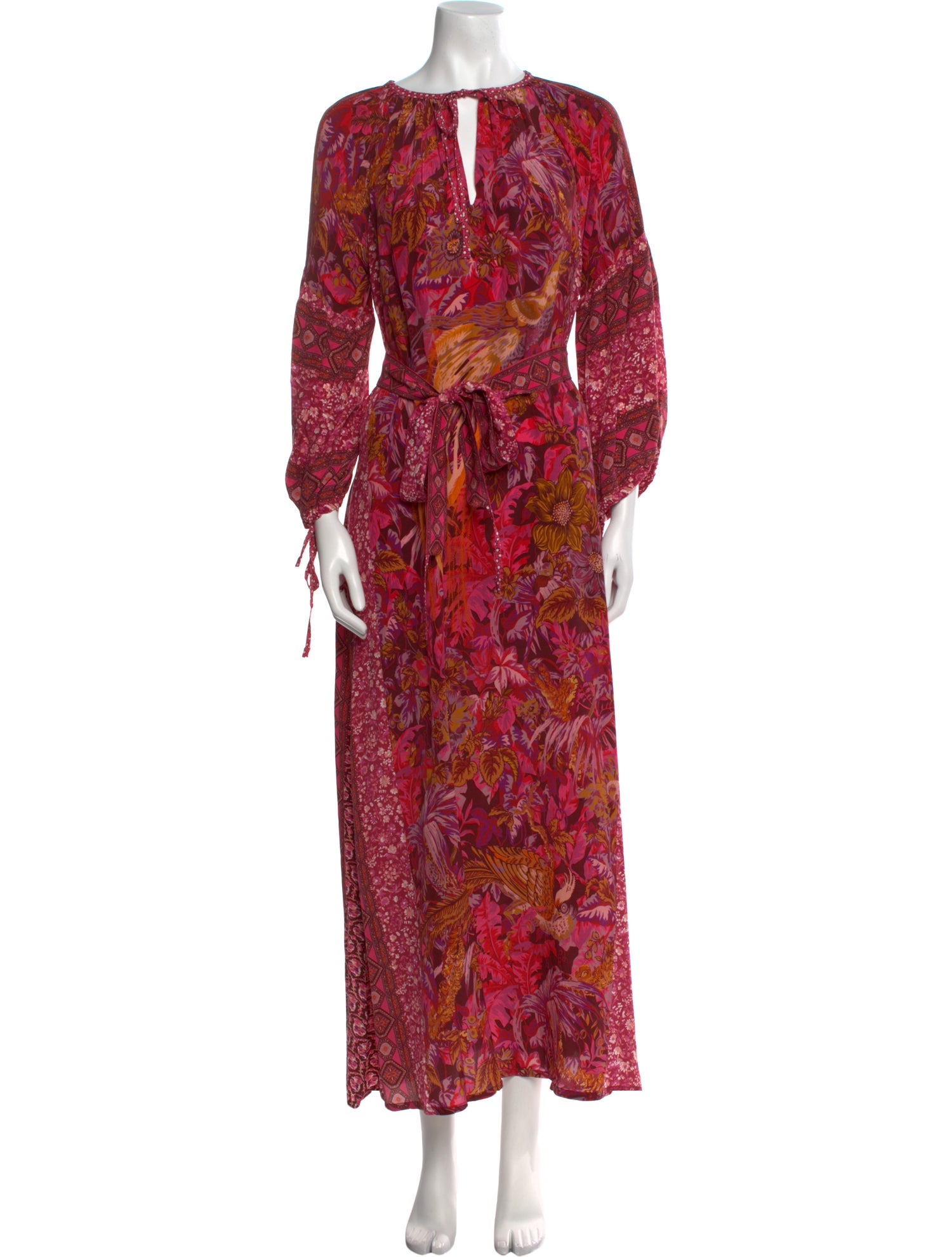 D'Ascoli Silk Long Dress