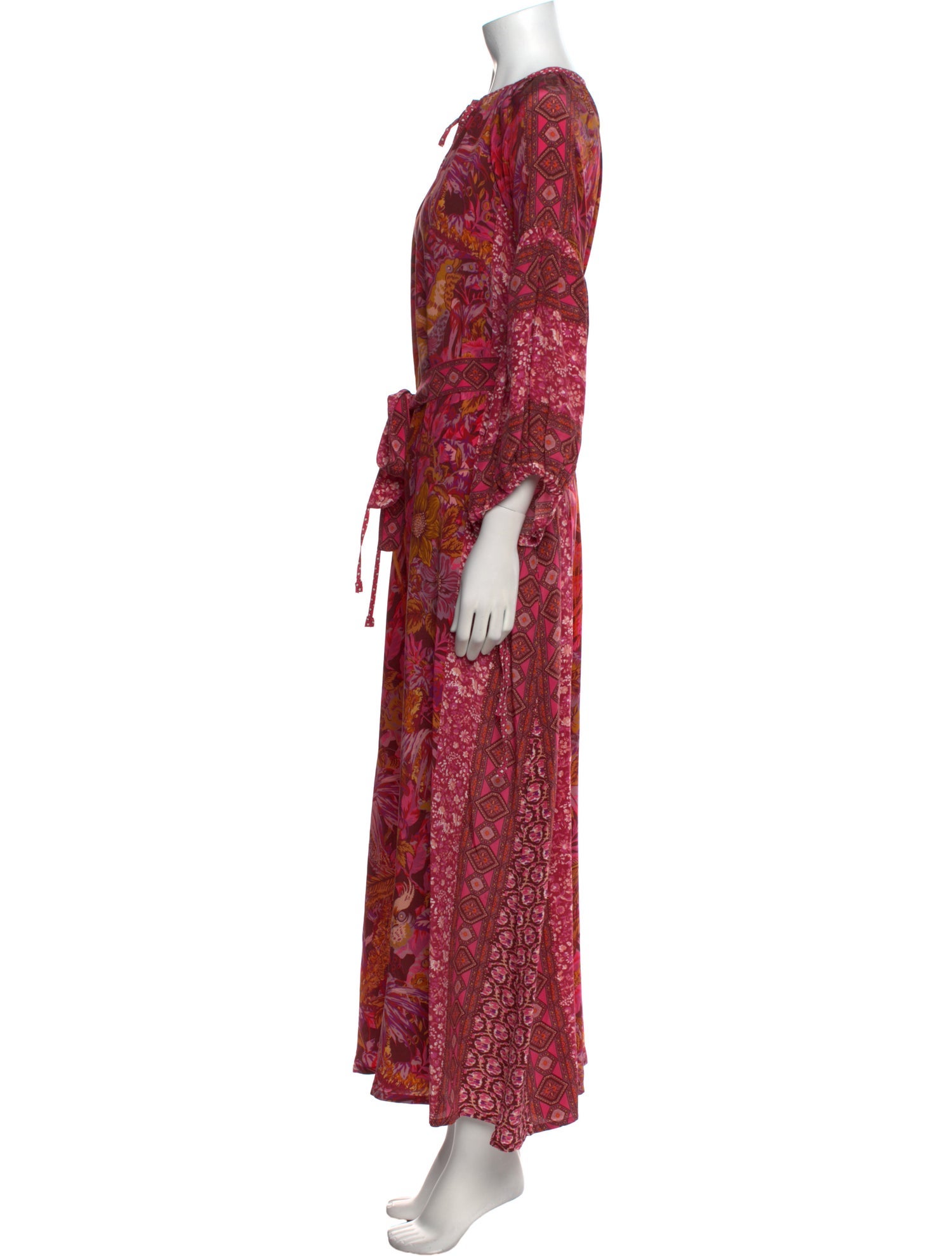 D'Ascoli Silk Long Dress