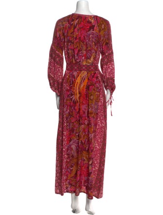 D'Ascoli Silk Long Dress