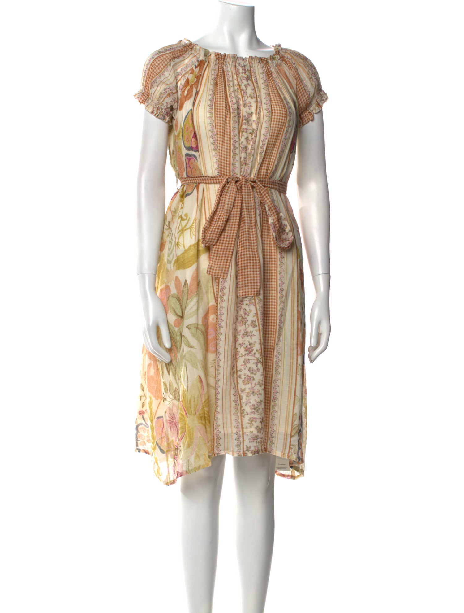 D'Ascoli Printed Knee-Length Dress