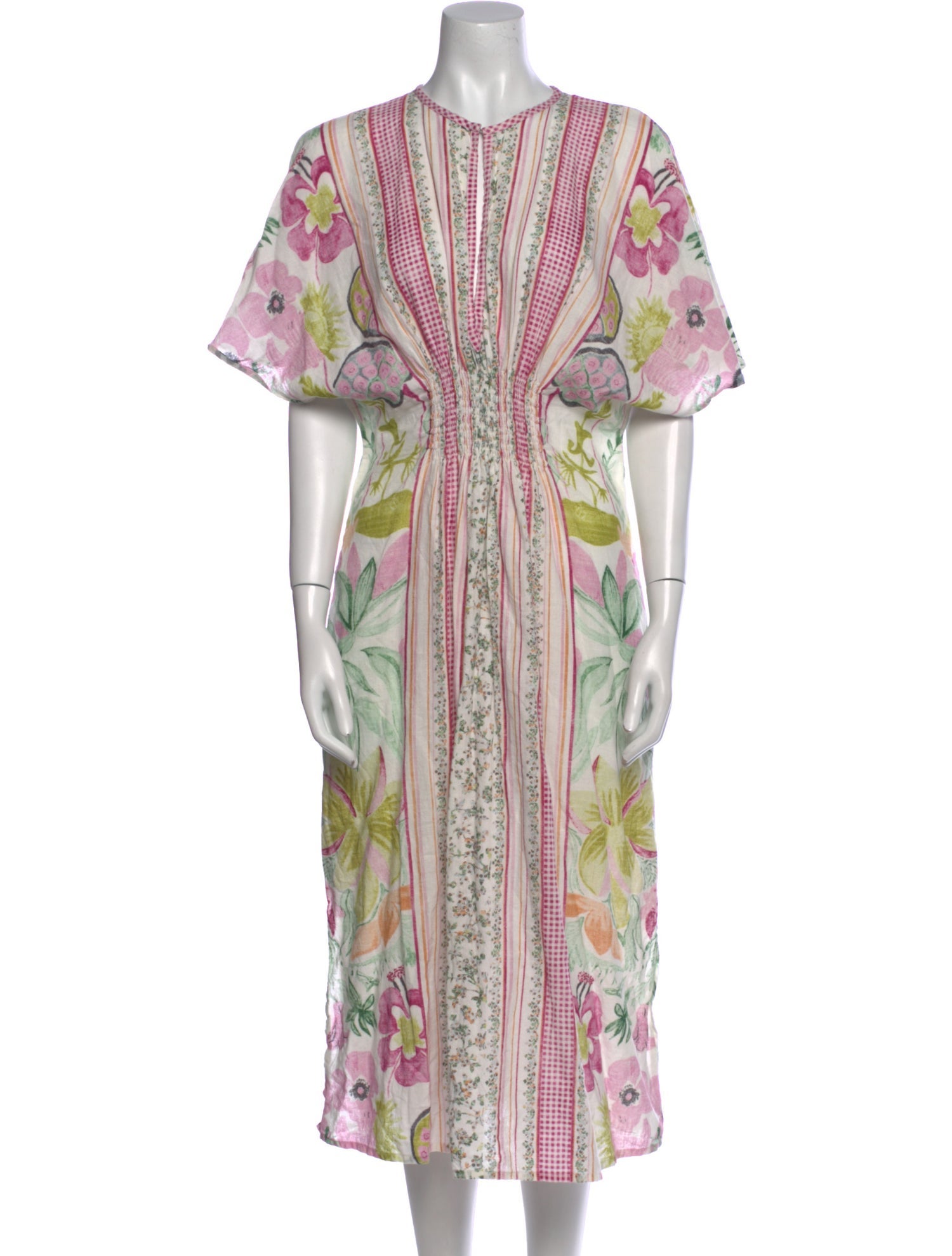 D'Ascoli Printed Midi Length Dress
