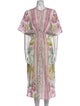 D'Ascoli Printed Midi Length Dress