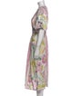 D'Ascoli Printed Midi Length Dress